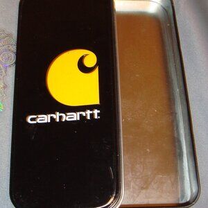 Collectable Carhartt tin, 3 x 7 inches,